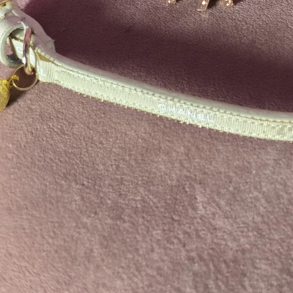 PC1 - Handmade Cat Collar Upcycled From Chanel Ribbon